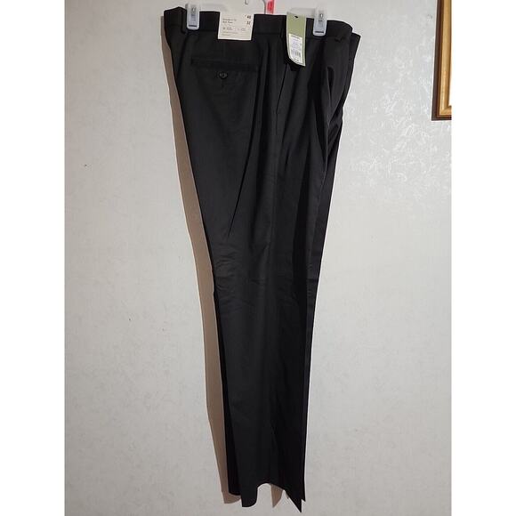 Goodfellow Ebony Mens Standard Fit Suit Pants sz 40x32 Wrinkle Resistant - Picture 2 of 6